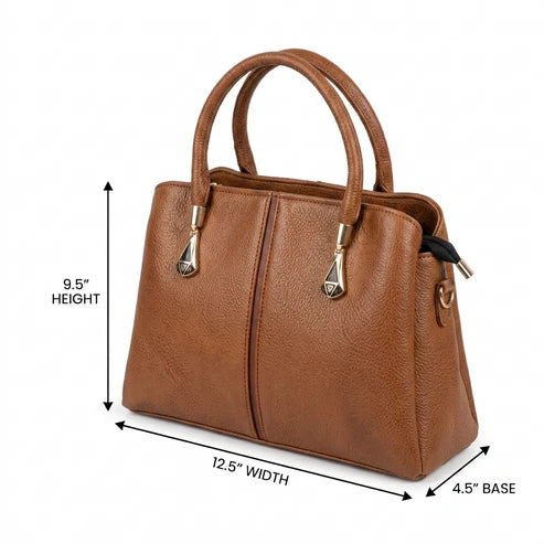Elegant Structured Handbag & Wallet Set