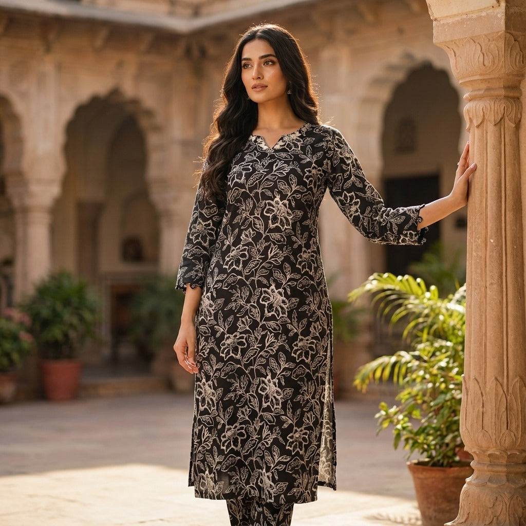 High-Quality Simple Khaddar 2-Piece Suit (ZOK-02201)