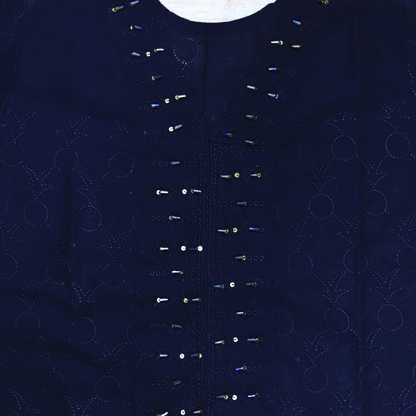 Royal Midnight Embroidered Luxe Suit