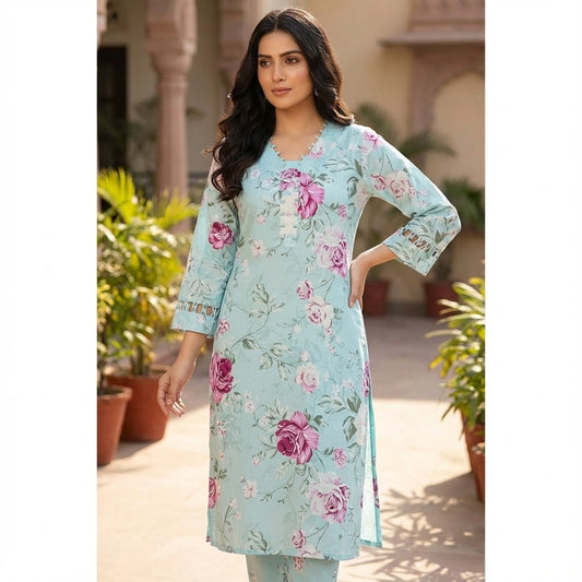 Premium Loop Style Khaddar 2-Piece Suit (ZOK-02101)