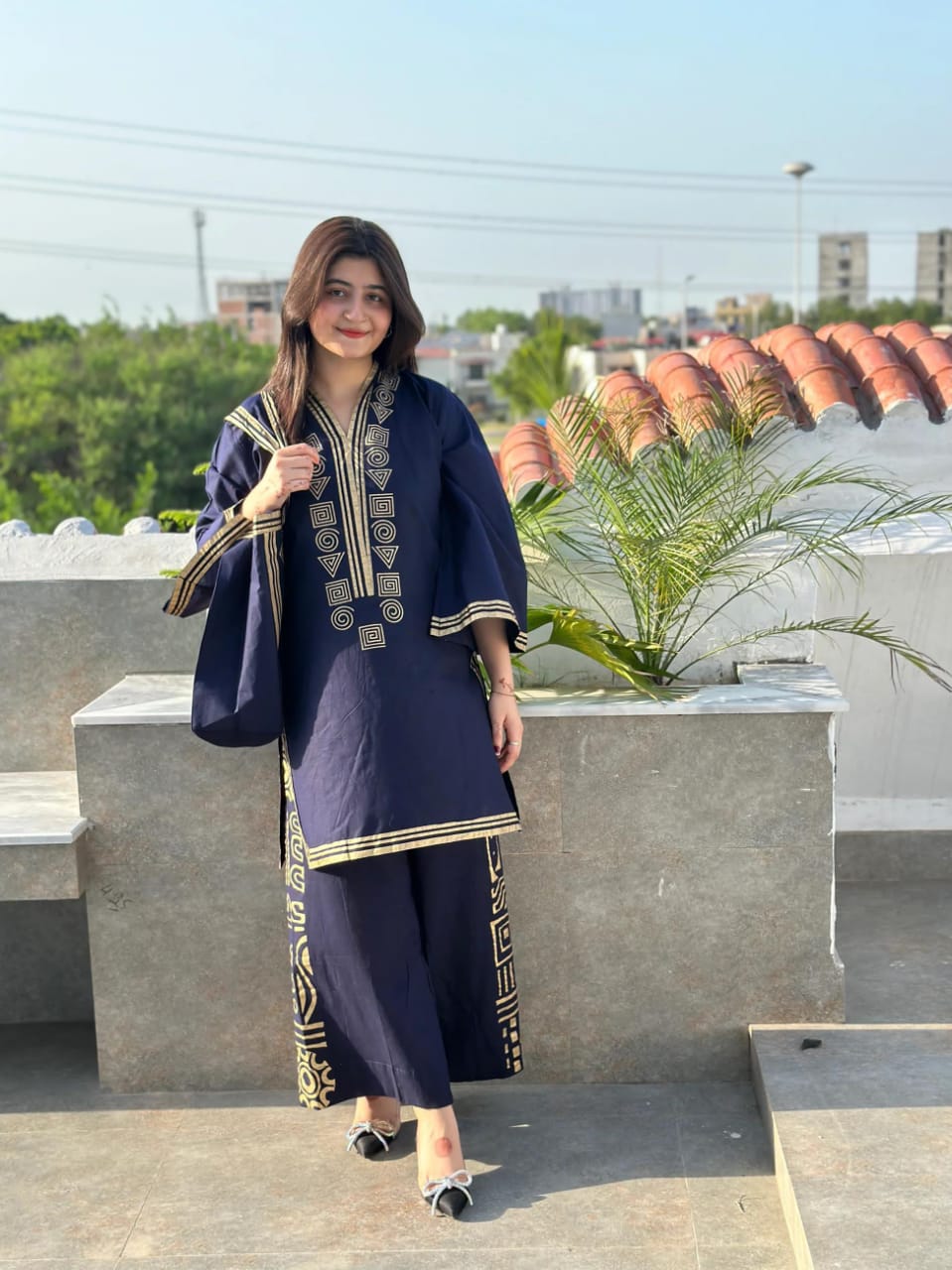 Summer Linen Style-2 Piece Suit-Bag Series (ZOK-02002)
