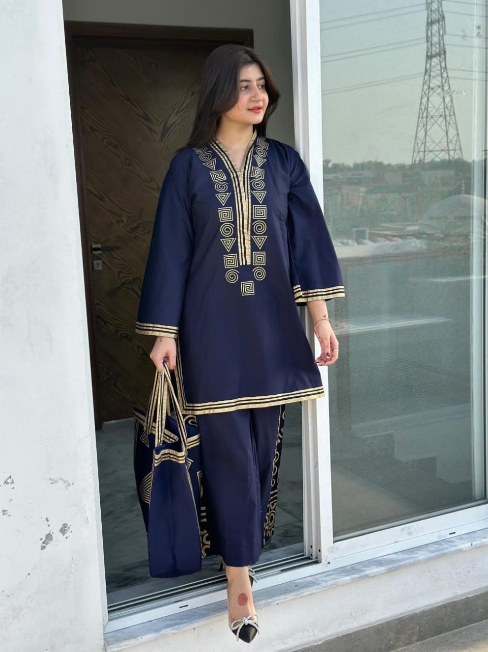Summer Linen Style-2 Piece Suit-Bag Series (ZOK-02002)