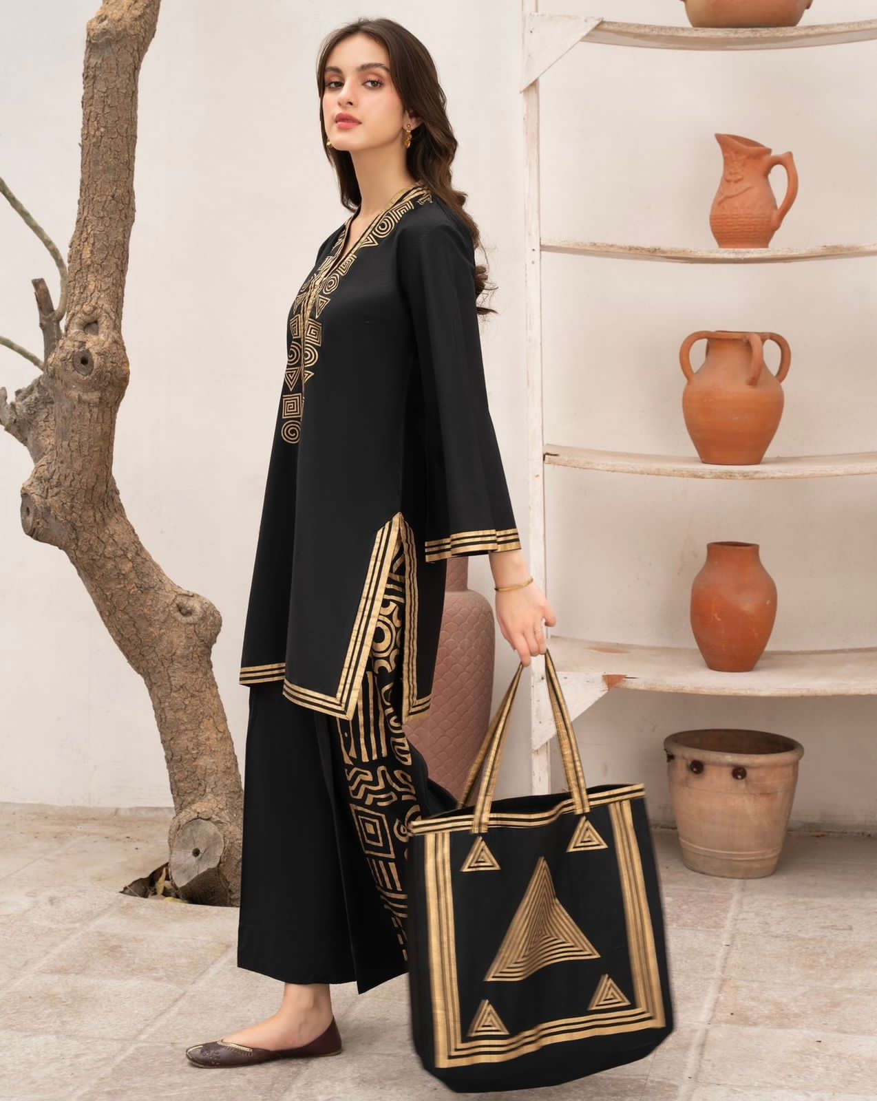 Summer Linen Style-2 Piece Suit-Bag Series (ZOK-02001)