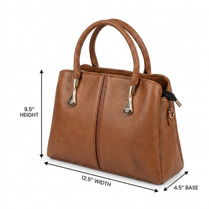 Elegant Structured Handbag & Wallet Set