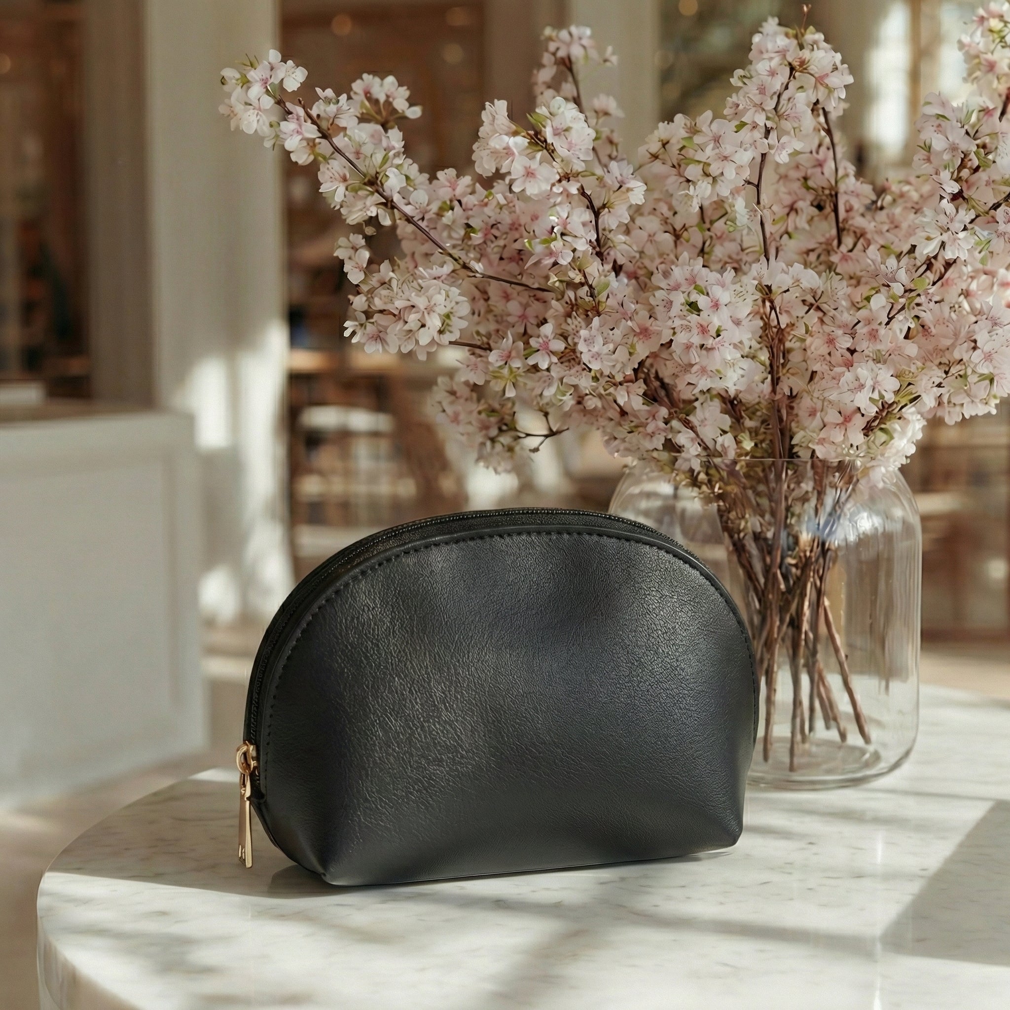 Classic 3-Piece Two-Tone Handbag Set