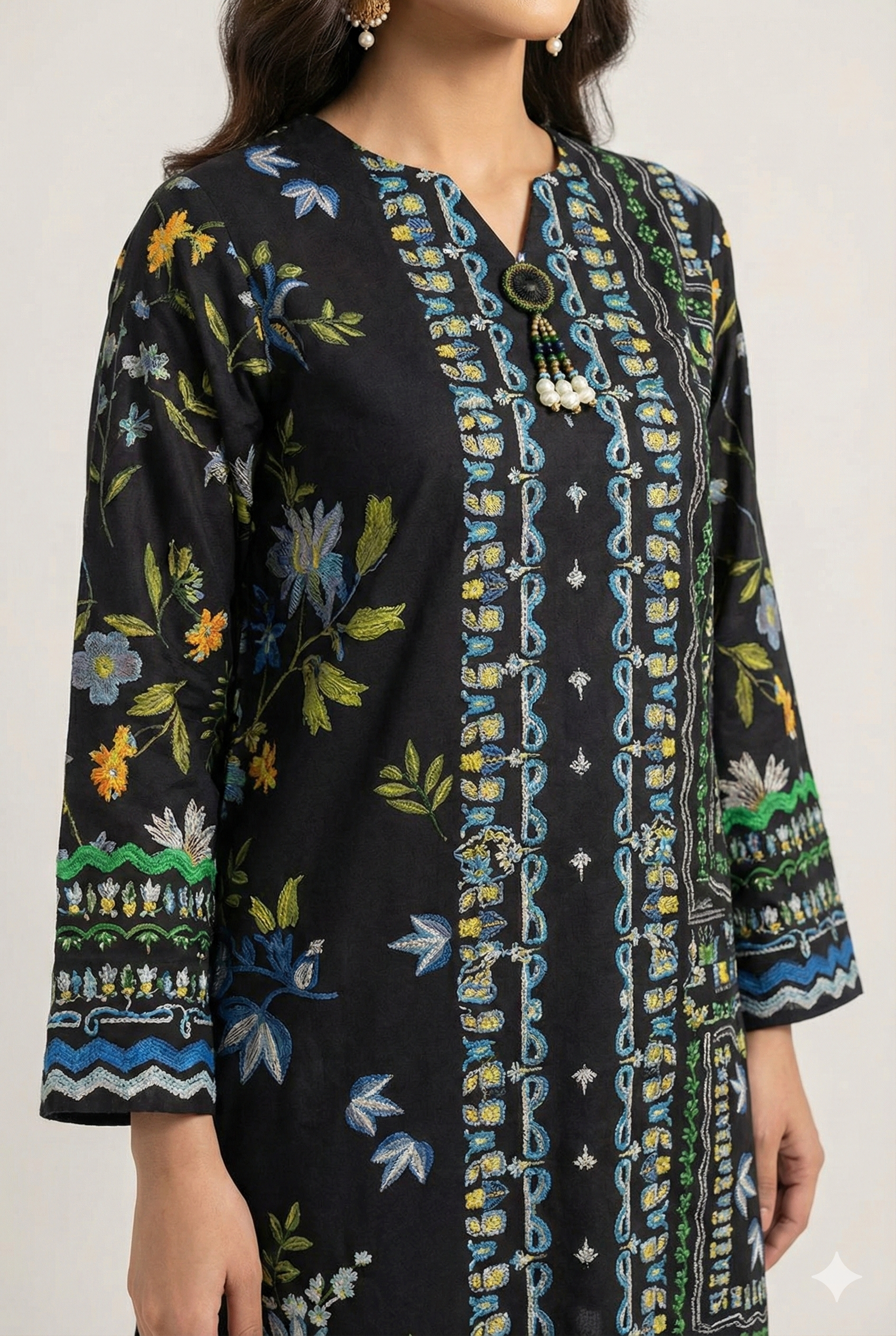 Premium Khaddar Co-Ord 2-Piece Suit (ZOK-02301)