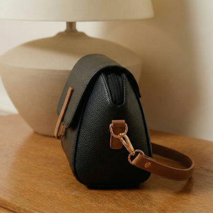 Modern Black Crossbody Bag