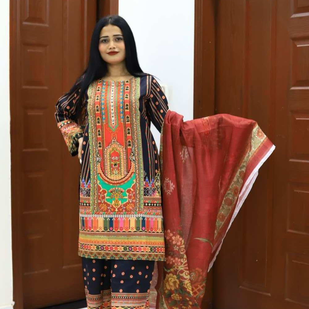 Special and Classy Cotton Lawn-2 Piece Suit (ZOK-01101)