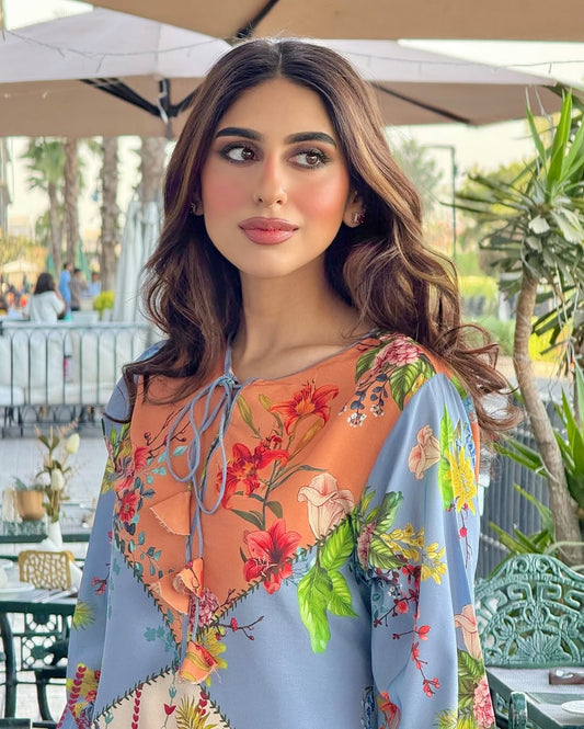 Sunset Co-Ord Digital Print -2 Piece Suit (ZOK-01101)
