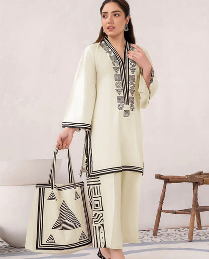 Summer Linen Style-2 Piece Suit-Bag Series (ZOK-02004)