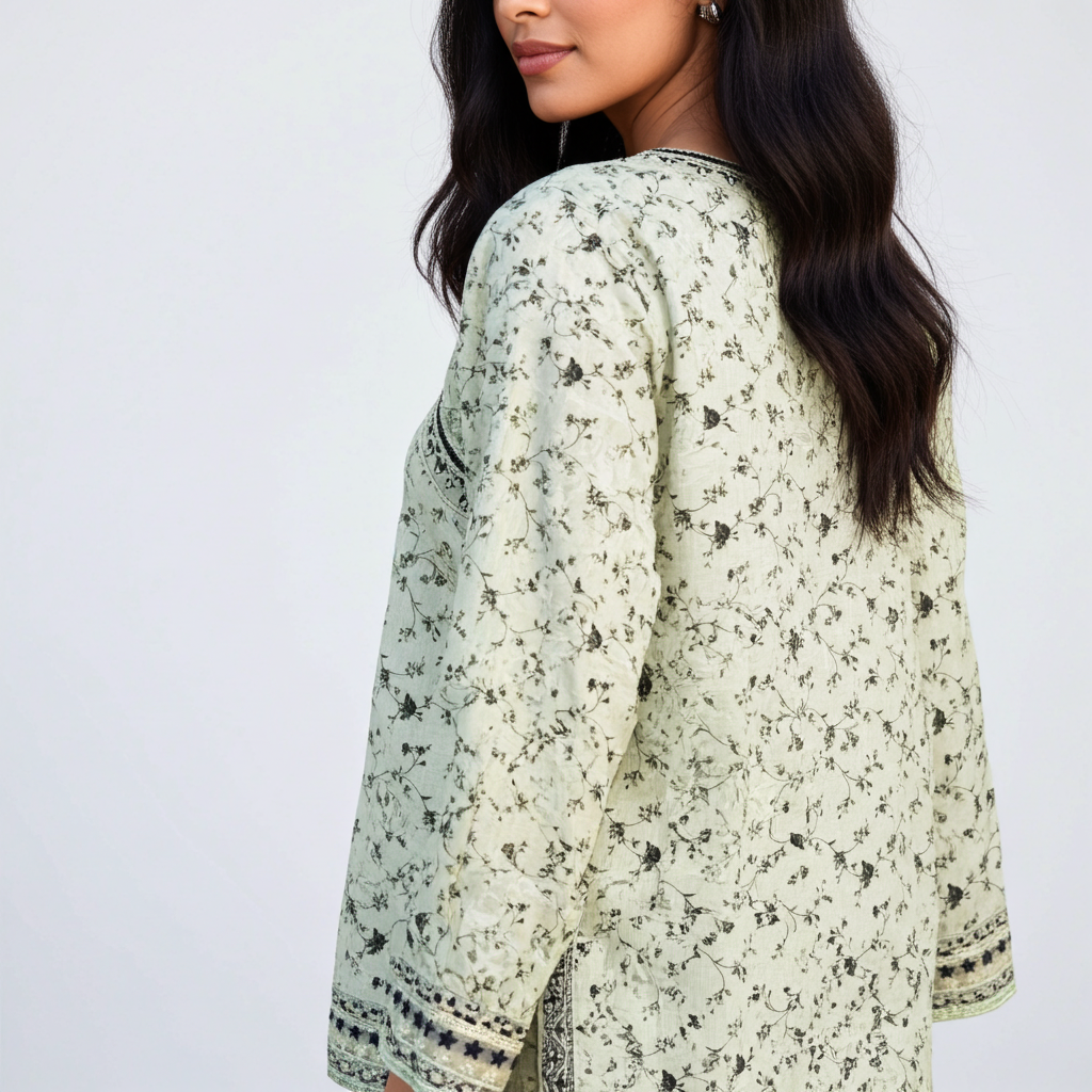 Stylish and Luxury Premium cotton lawn -3 Piece Suit (ZOK-0204)