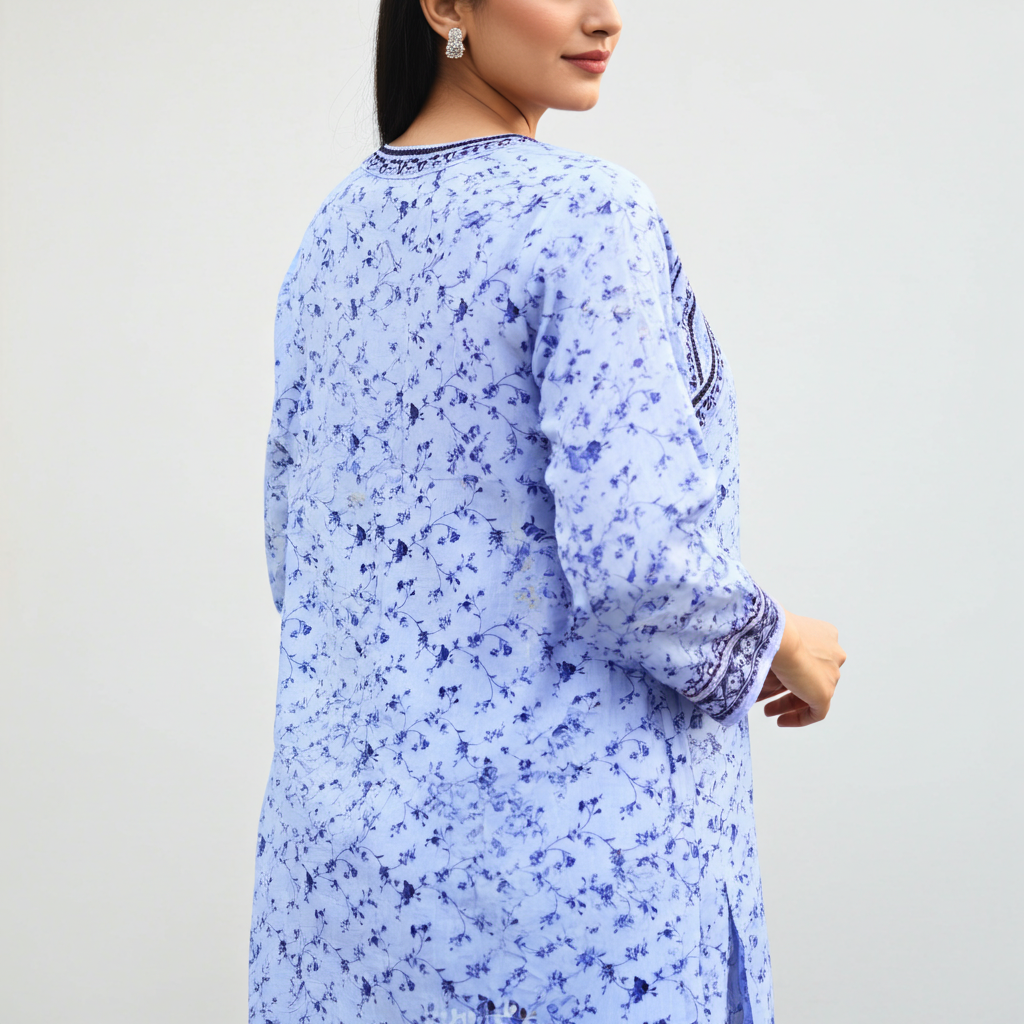 Stylish and Luxury Premium cotton lawn -3 Piece Suit (ZOK-0201)