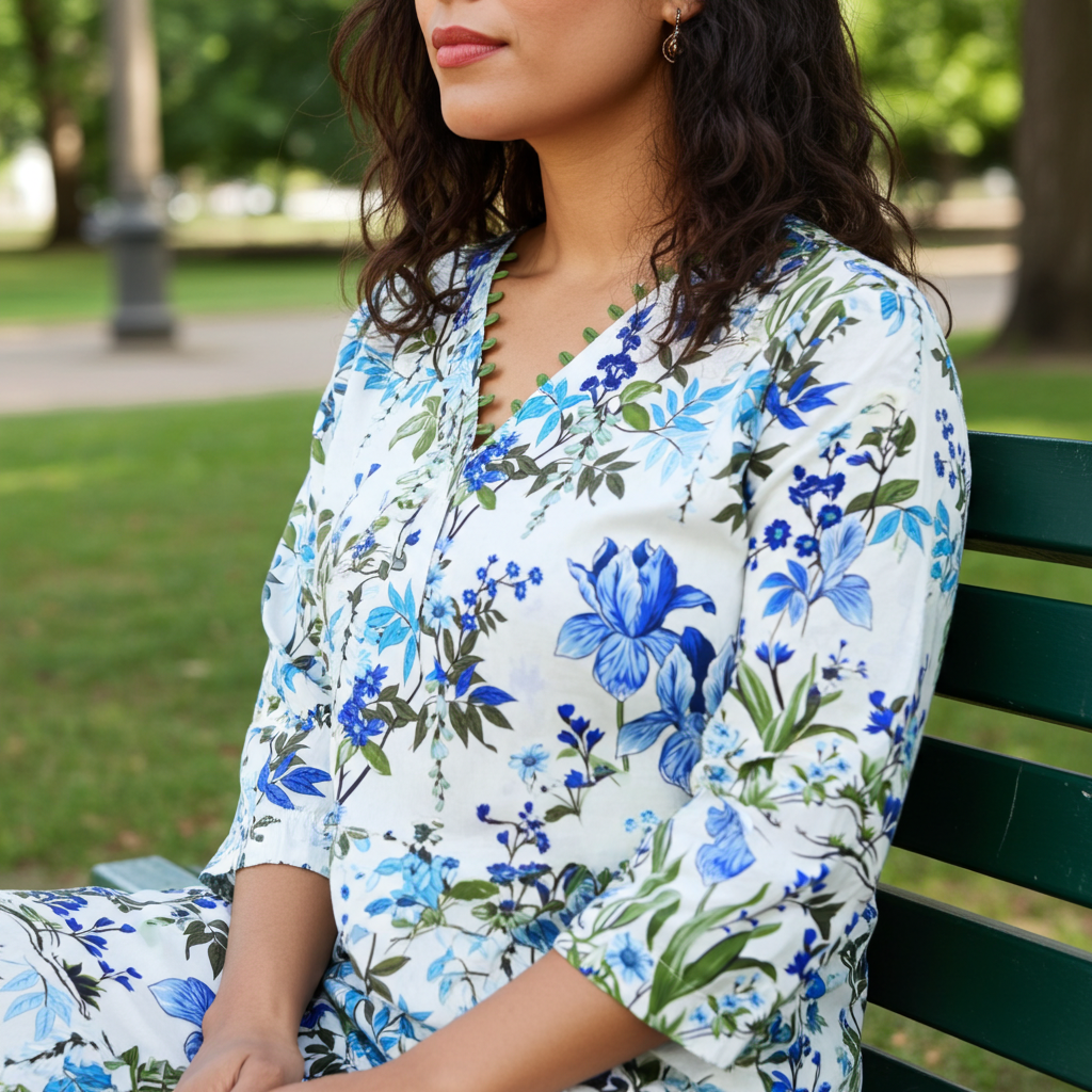 Elegant Brand style Lawn-2 Piece Suit (ZOK-0801)